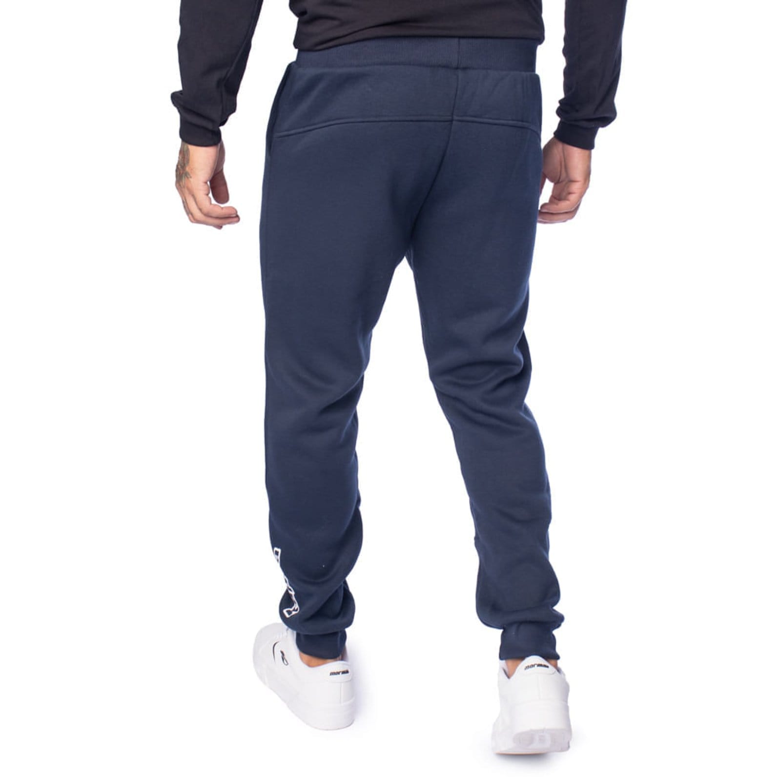 Vista 2 Calça Masculina Kappa Phoebe Moletom Marinho Kappa azul marinho