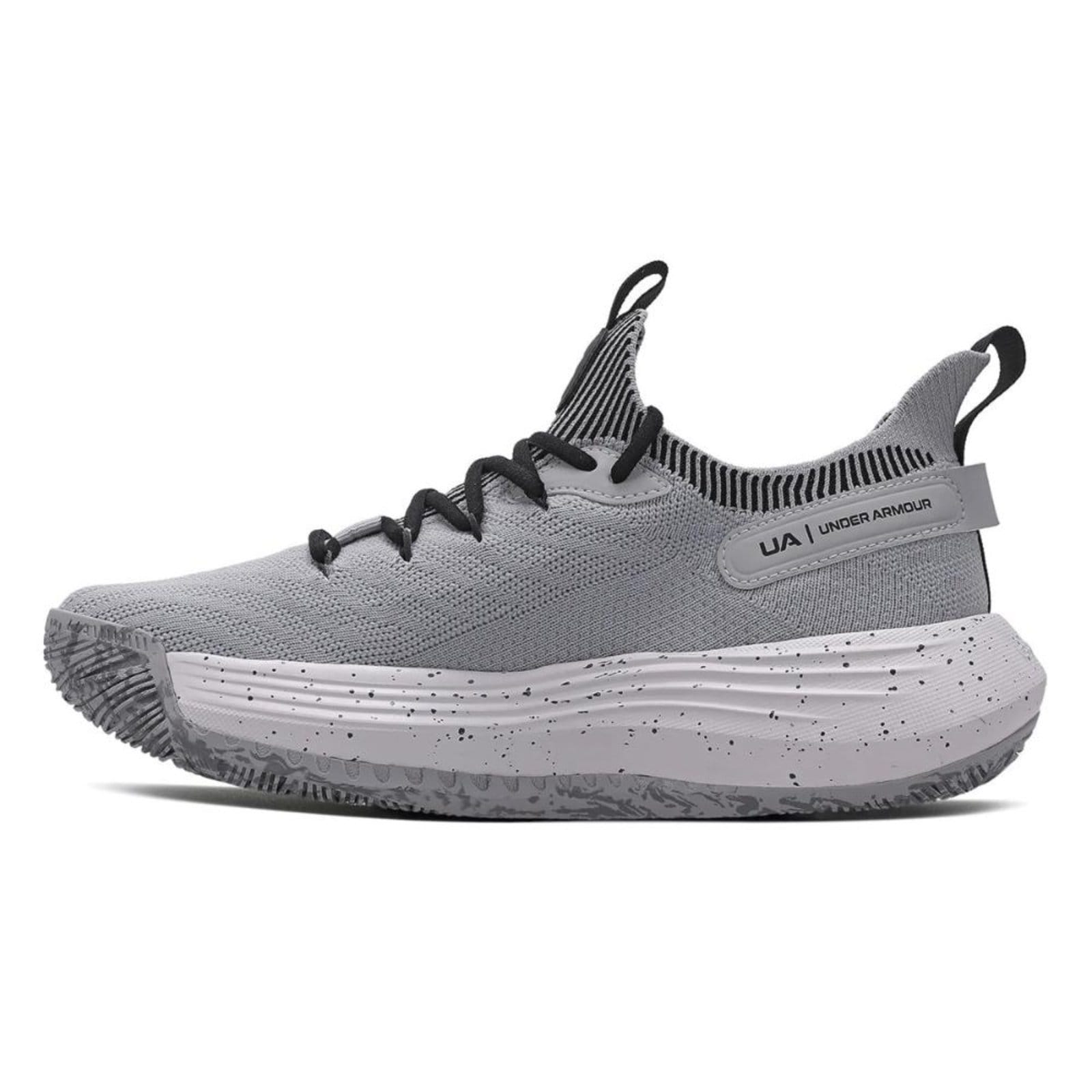 Vista 2 Tênis Masculino Under Armour Hooper Basquete 6009909-011 38 Under Armour cinza