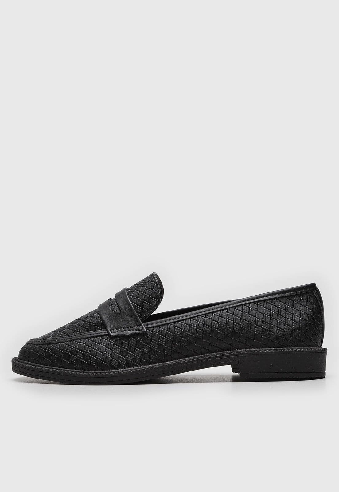 Mocassim Via Uno Texturizado