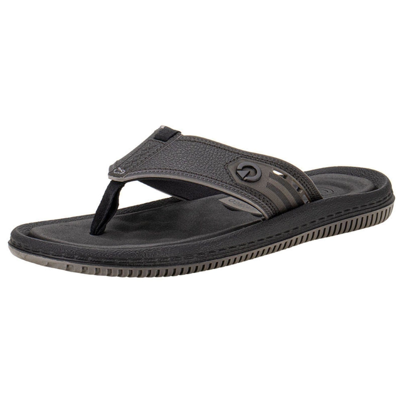 Vista 2 Chinelo Masculino Fiji V Cartago 12335 3292335 CARTAGO preto