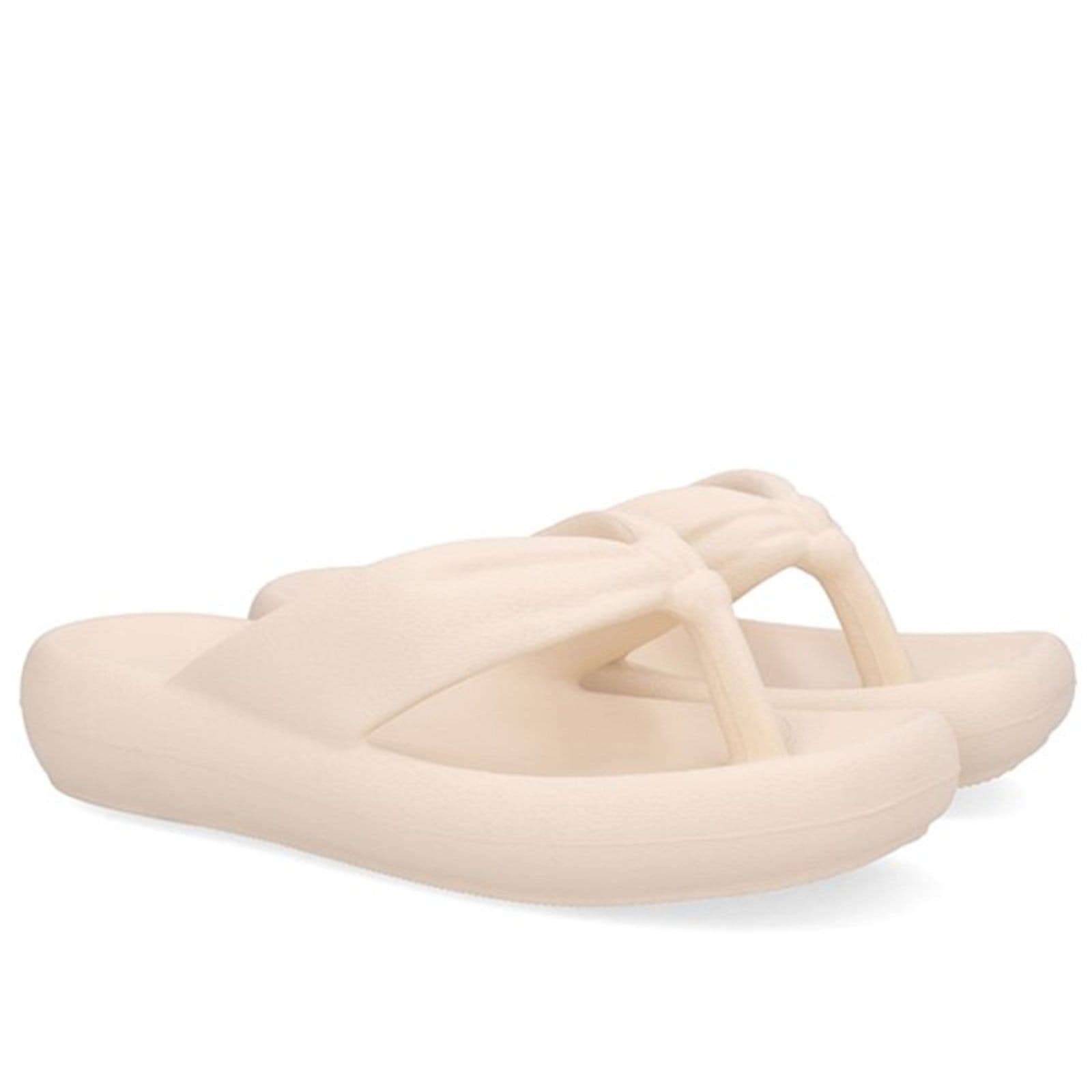 Chinelo Usaflex Poofy Bico Quadrado Eva Feminino Confortavel Butter - 003