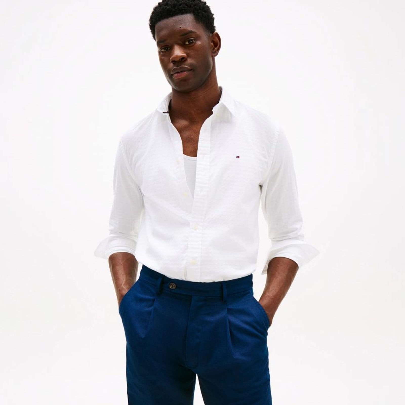 Camisa Dobby Estruturada Regular Fit - EGG