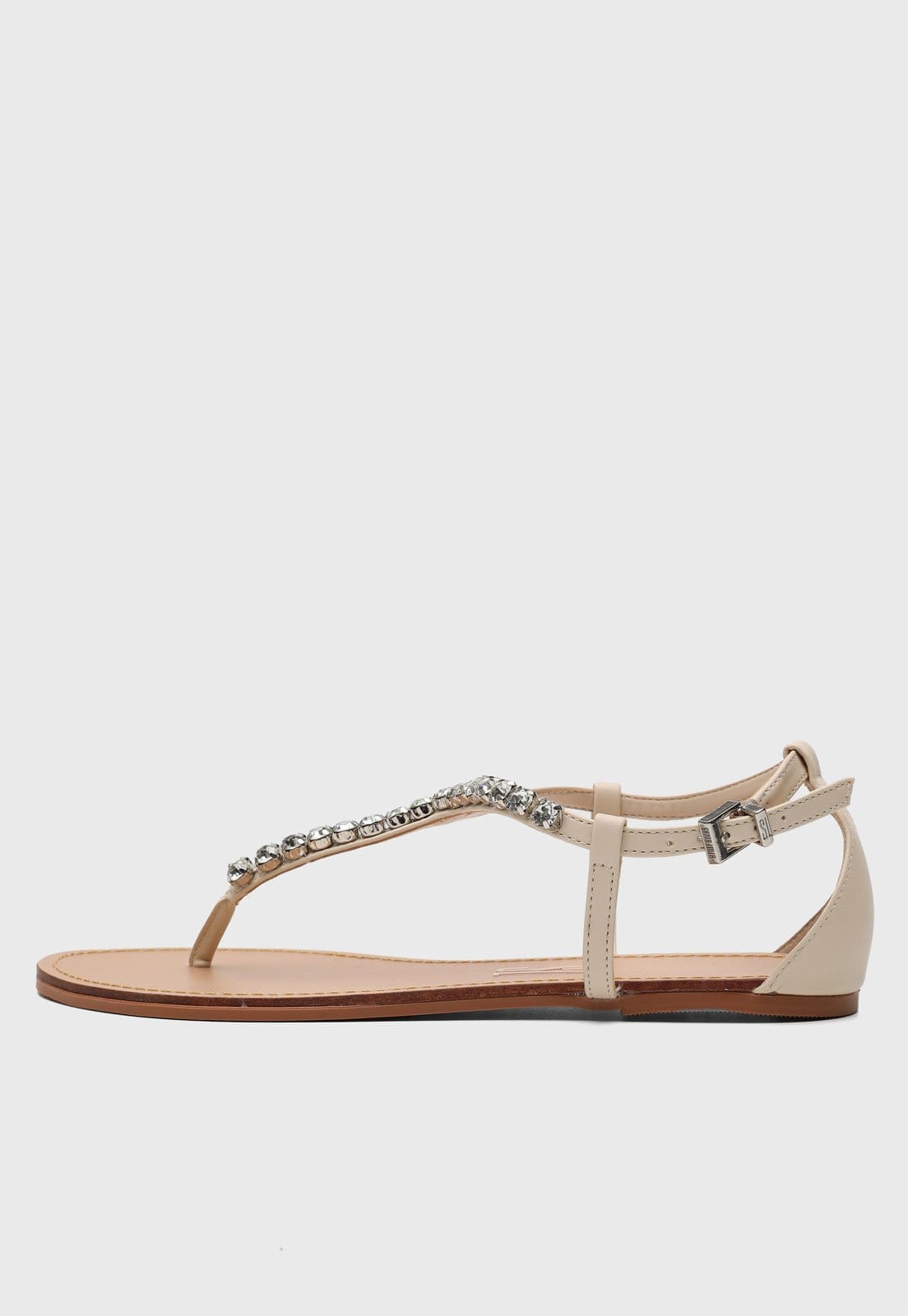 Rasteira Santa Lolla Fivela Dourada