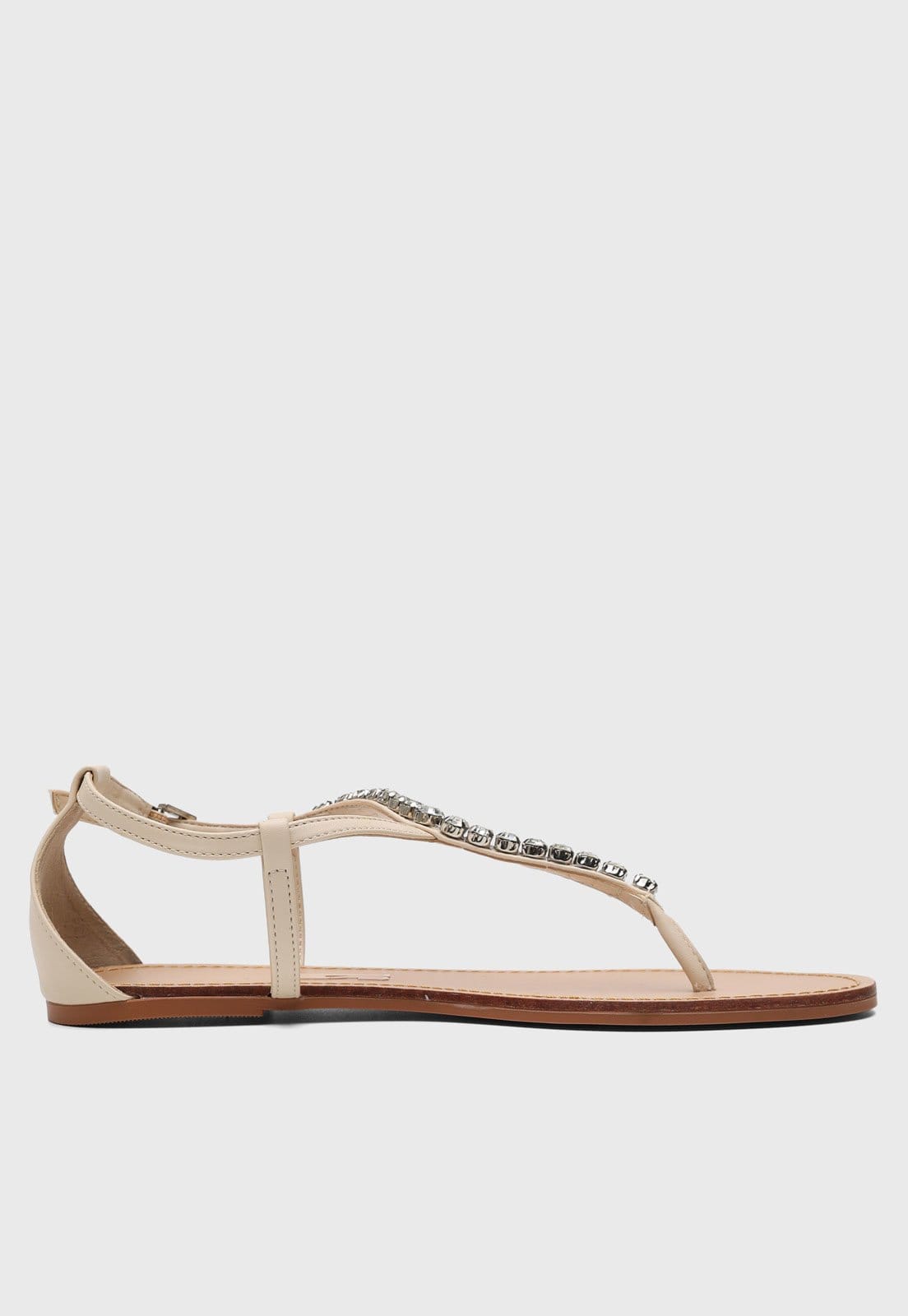 Vista 2 Rasteira Santa Lolla Fivela Dourada Santa Lolla dourado