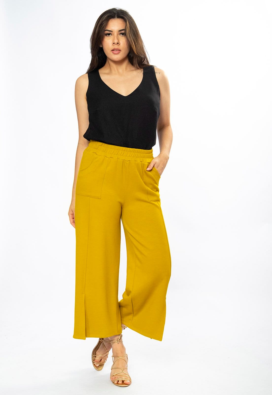 Calça Pantacourt Amazônia Vital Malha Encorpada