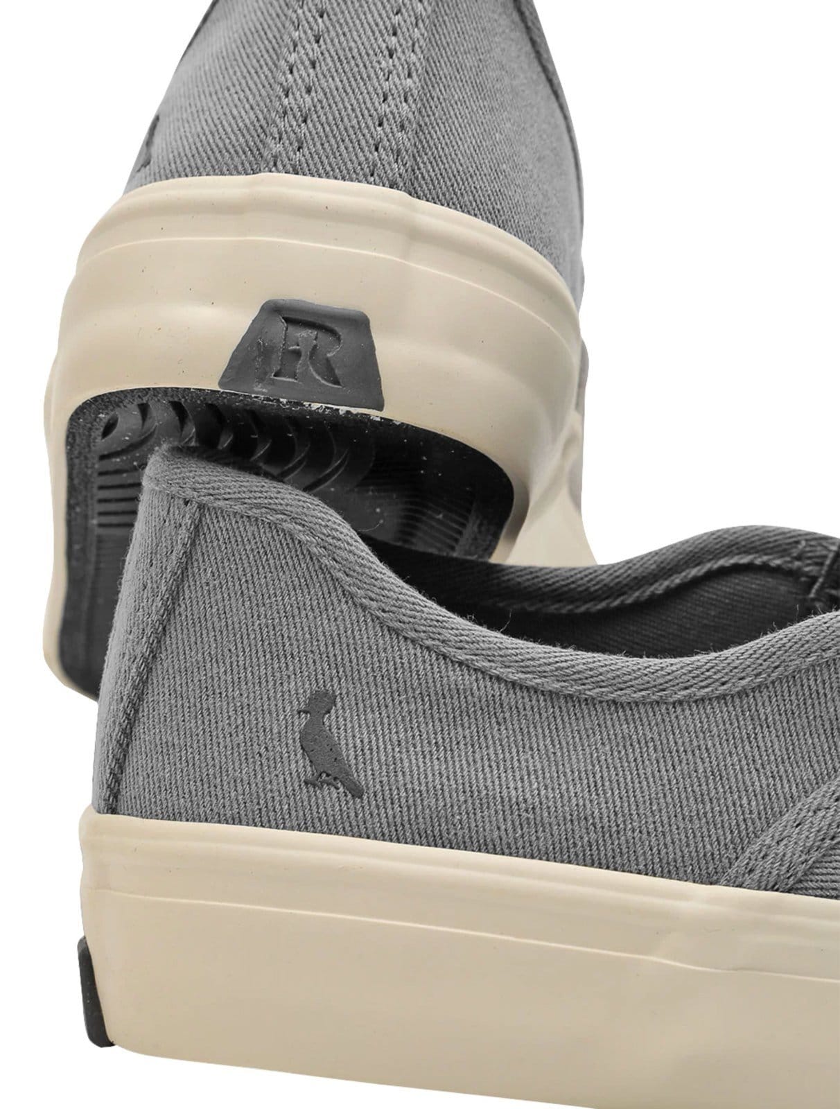 Vista 2 Tênis Reserva Masculino Slip On Mobi Mescla Reserva cinza