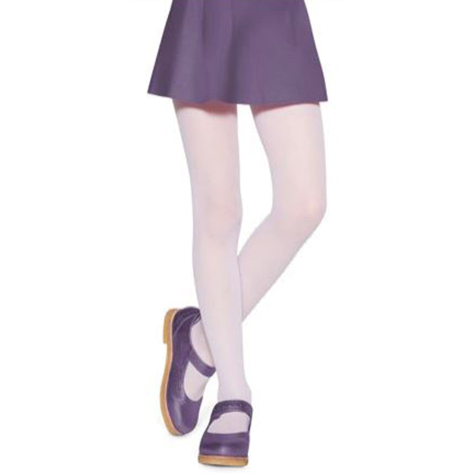 Vista principal Meia Calça Fina Lobinha Fio 20 02570 Antártida Lupo branco