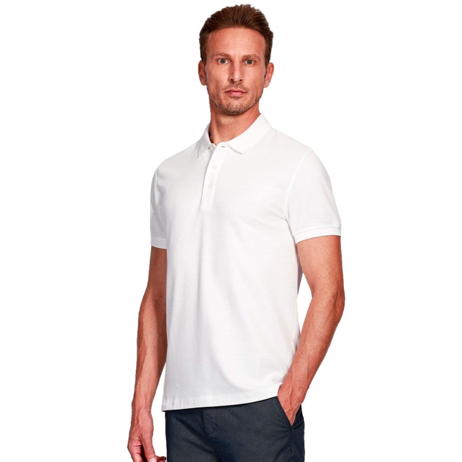 Camisa Polo Aramis Piquet Basic Ve25 Masculino