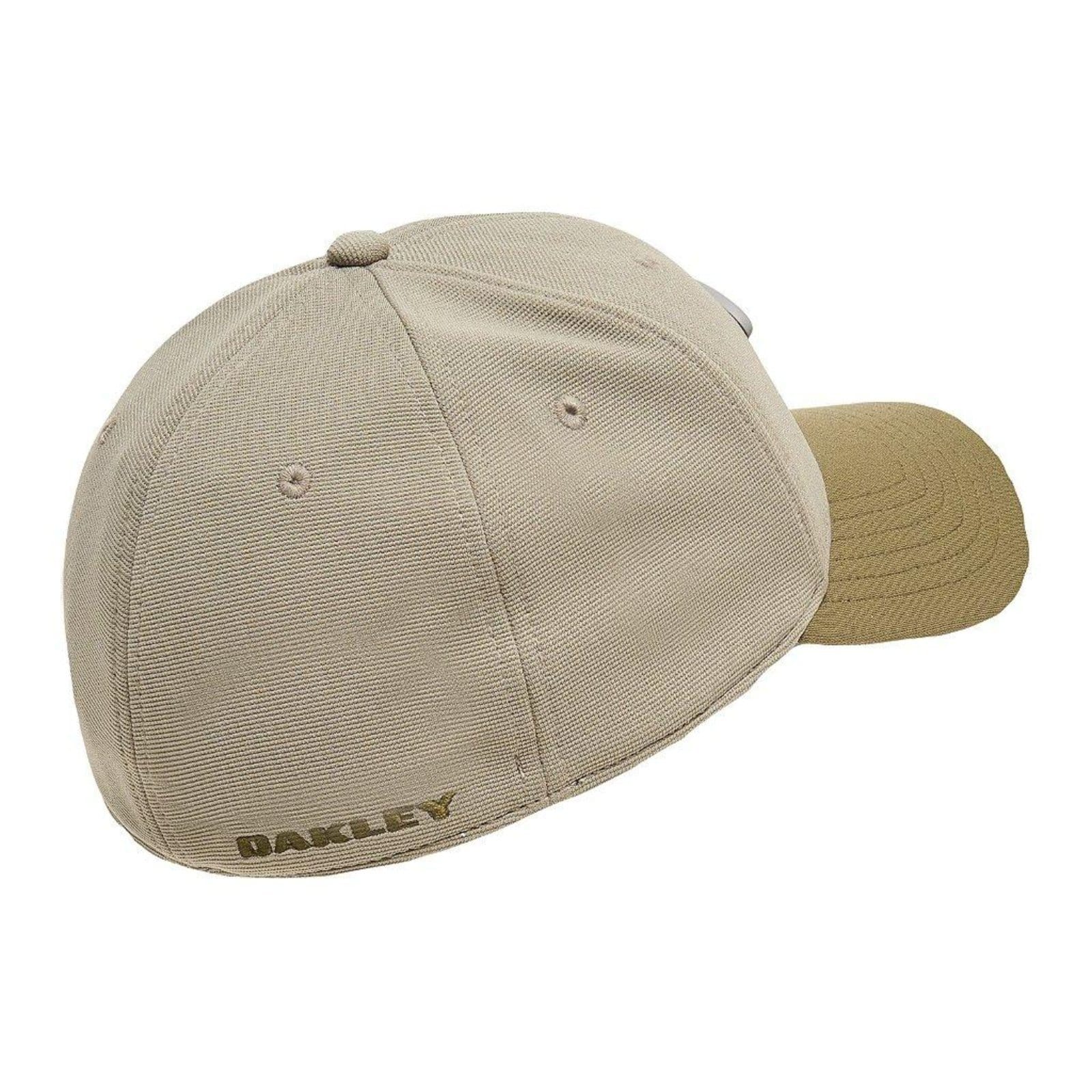 Vista 2 Boné Oakley Aba Curva Tincan Cap Boulder/Army/Cement Oakley bege