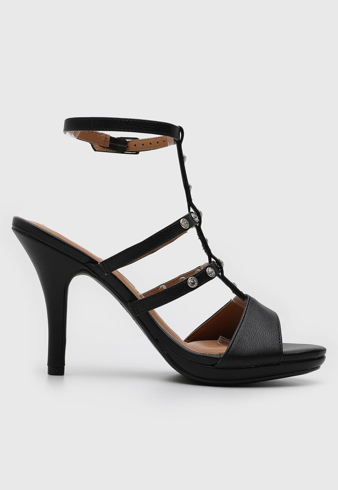 Vista 2 Sandália Vizzano Tachas Preta VIZZANO preto