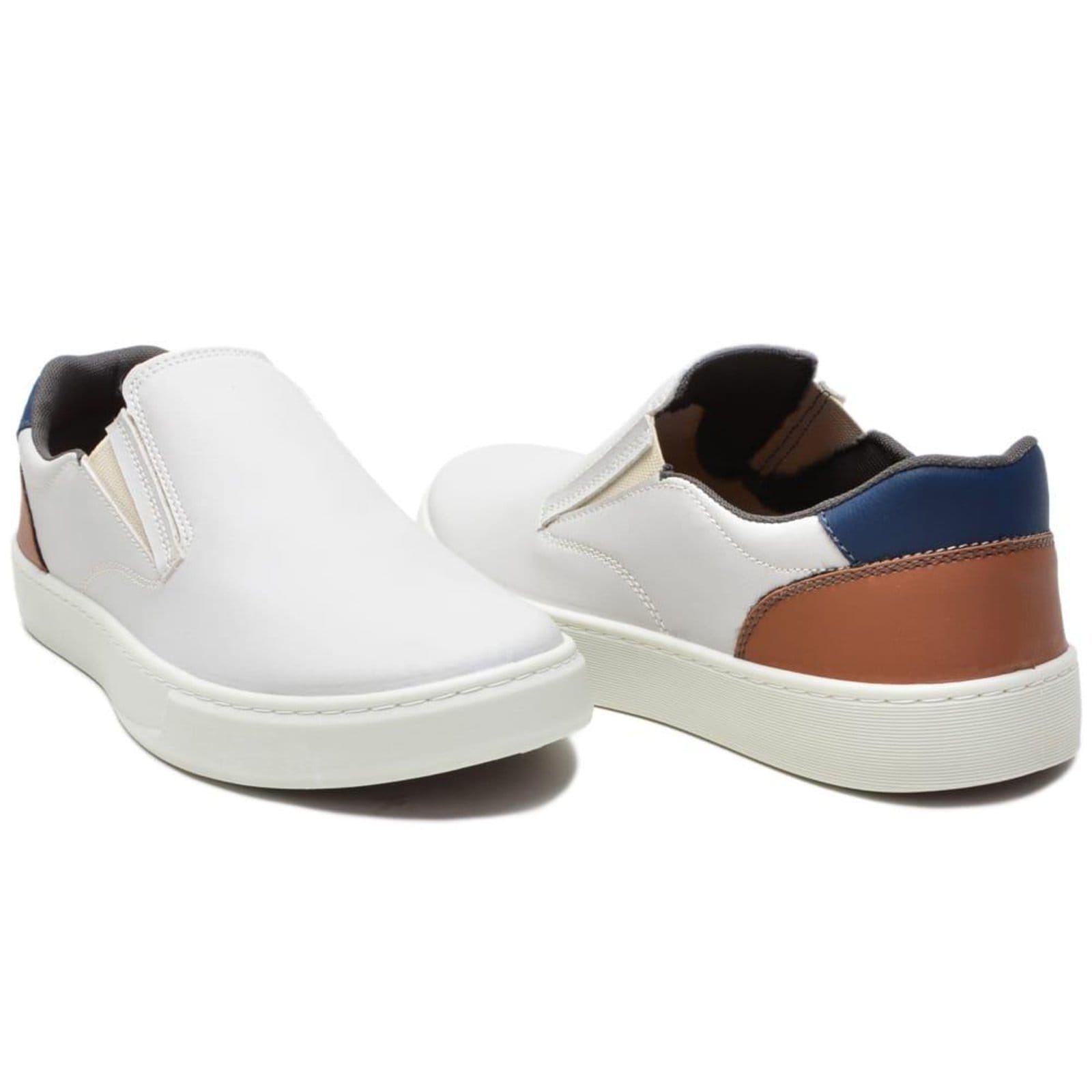 Sapatenis Masculino Veritimo Sapato Casual Tênis Slip On Dia a Dia Trabalho Claro - 2