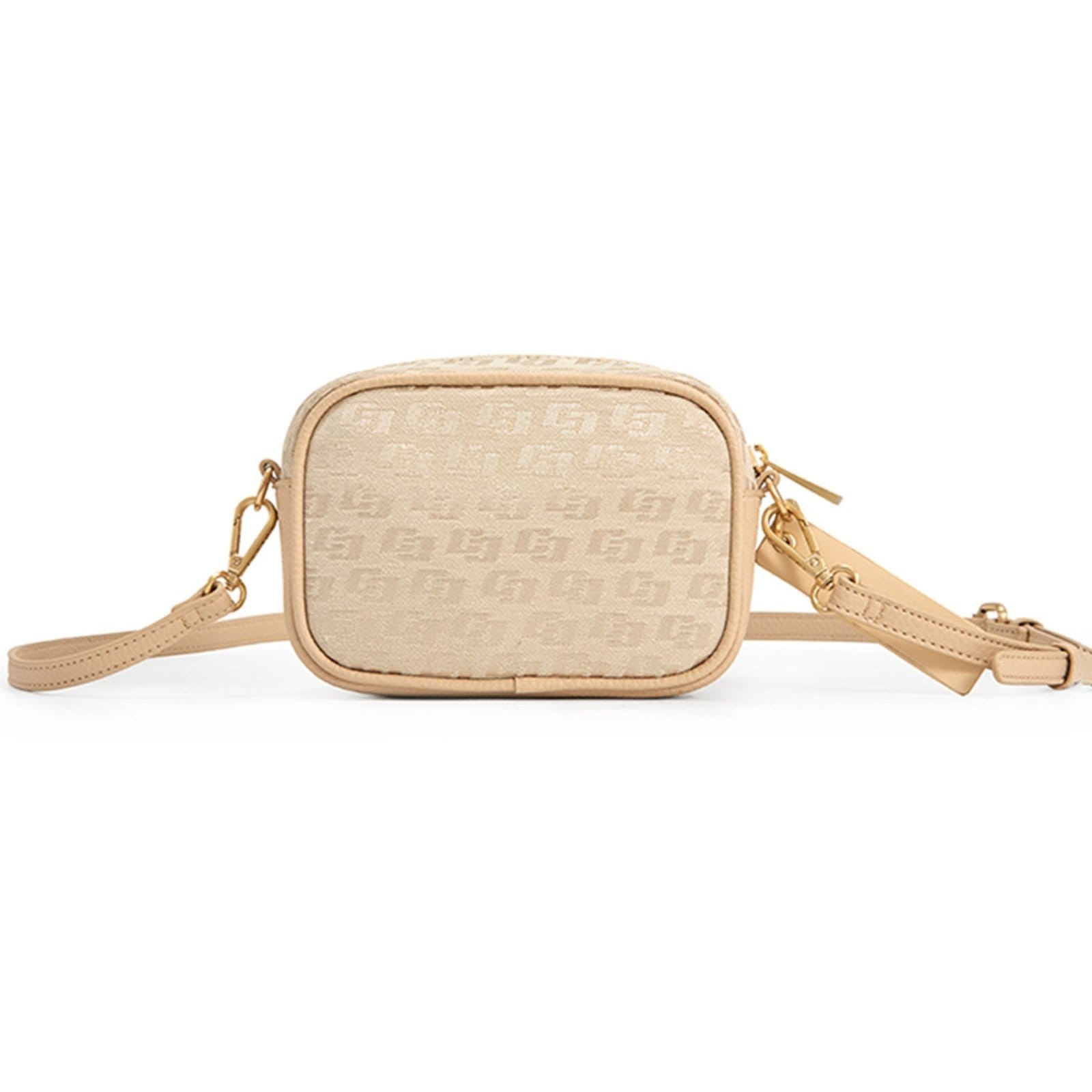 Vista 2 Bolsa Crossbody Colcci Monograma Bag Ou25 Off White Feminino Colcci amarelo white