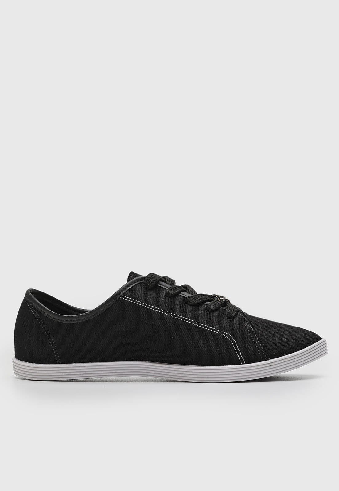 Vista 2 Tênis Feminino Beira Rio Bico Redondo BEIRA RIO preto