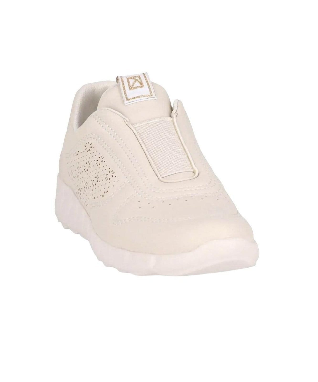 Vista 2 Tênis Feminino Piccadilly Fabi Flatform Off White Incolor Piccadilly incolor white