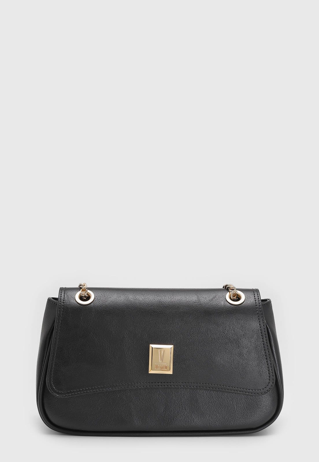 Bolsa Feminina Vizzano Alça Corrente Preta