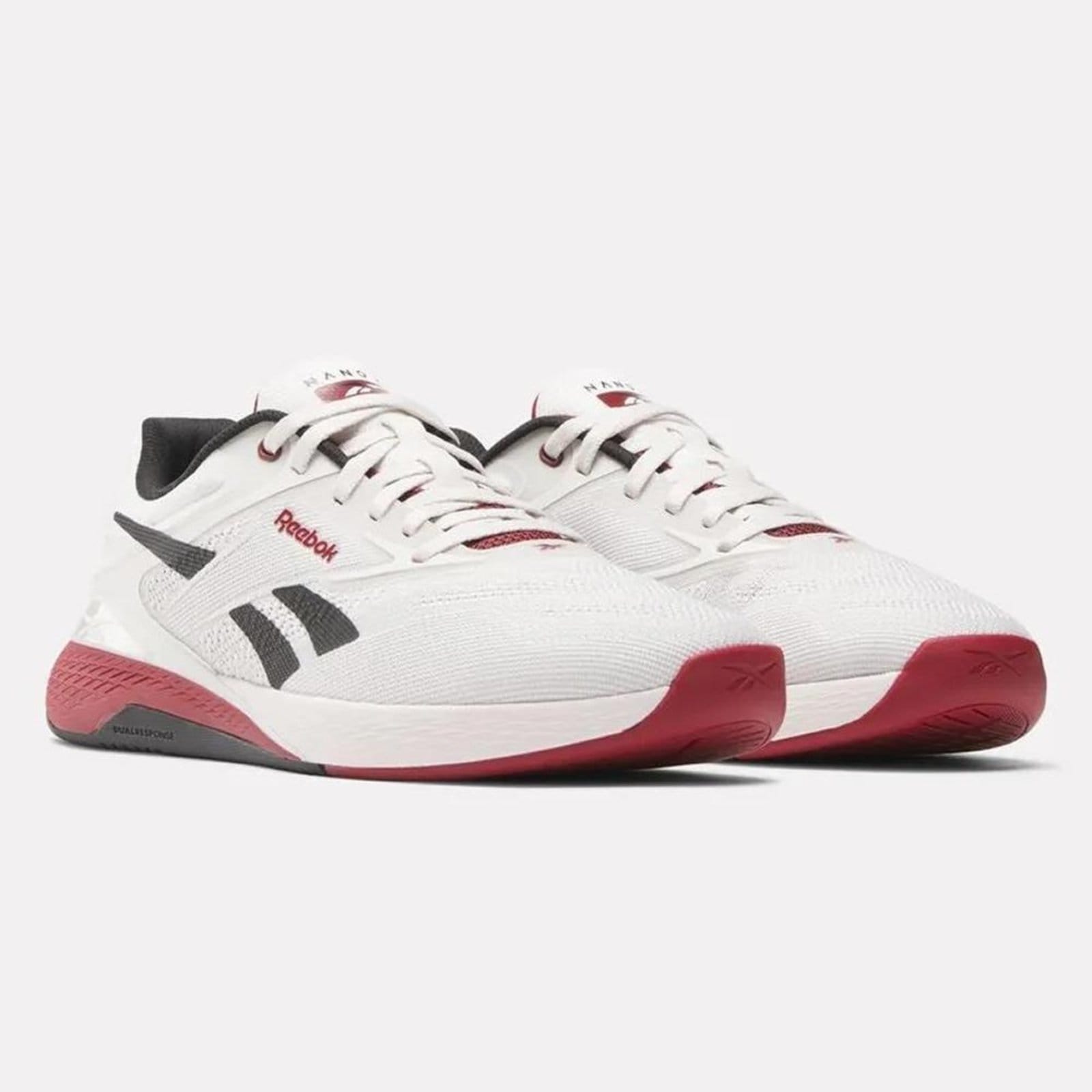 Vista 2 Tênis Reebok Nano X5 Masculino Grey/Red/Black Reebok branco grey