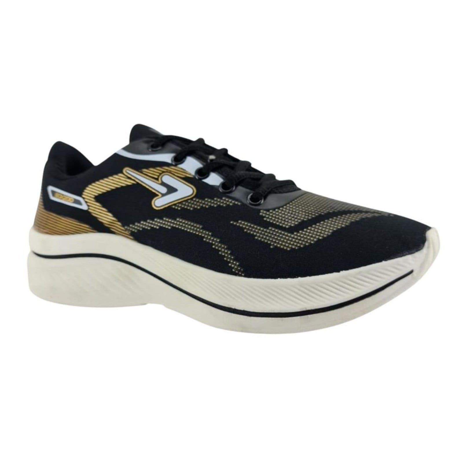Vista 2 Tênis Corrida Masculino Jogging Box 200 E Dourado Box 200 preto