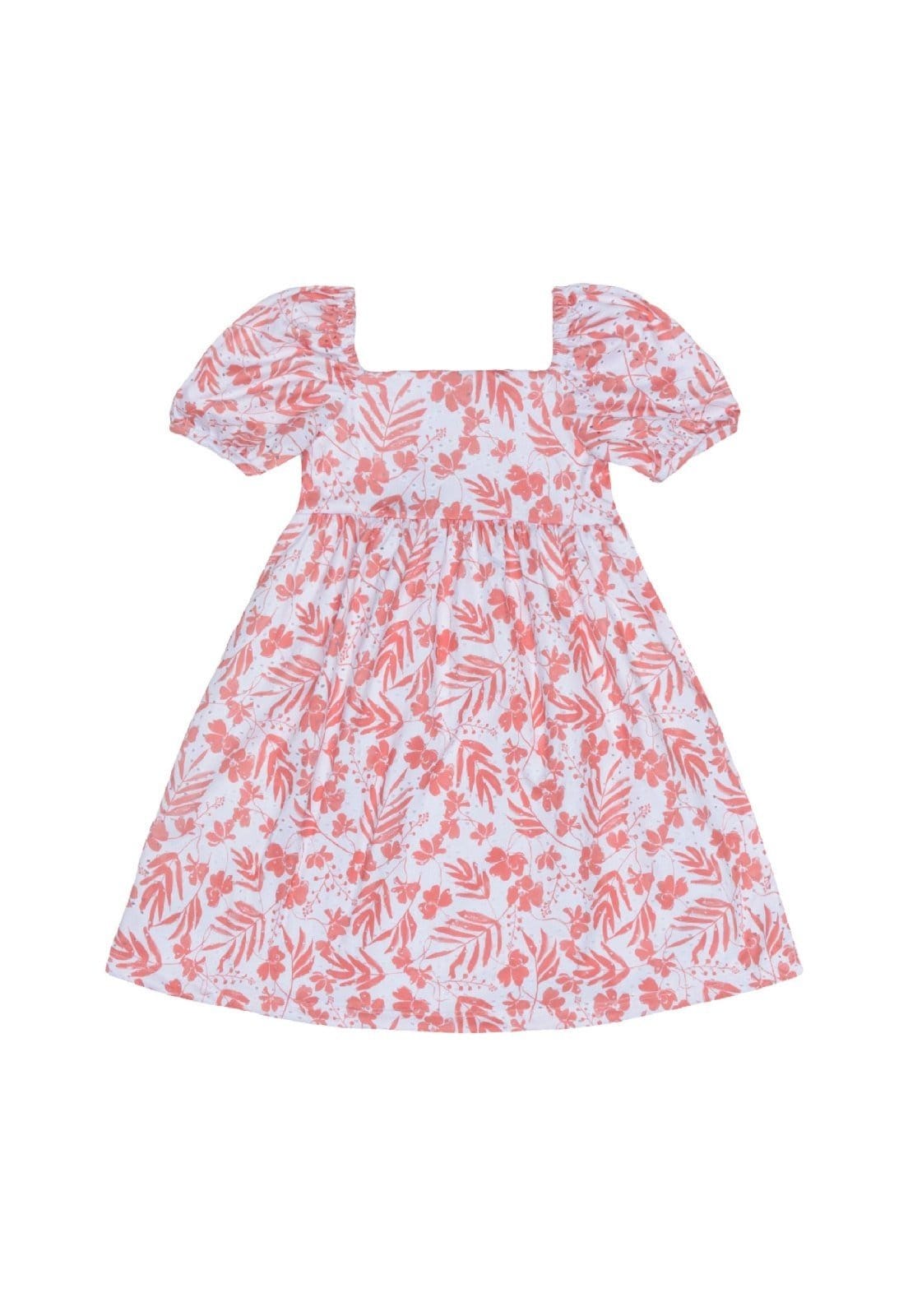 Vista 2 Infantil - Vestido em Malha Laise Guloseima GULOSEIMA laranja