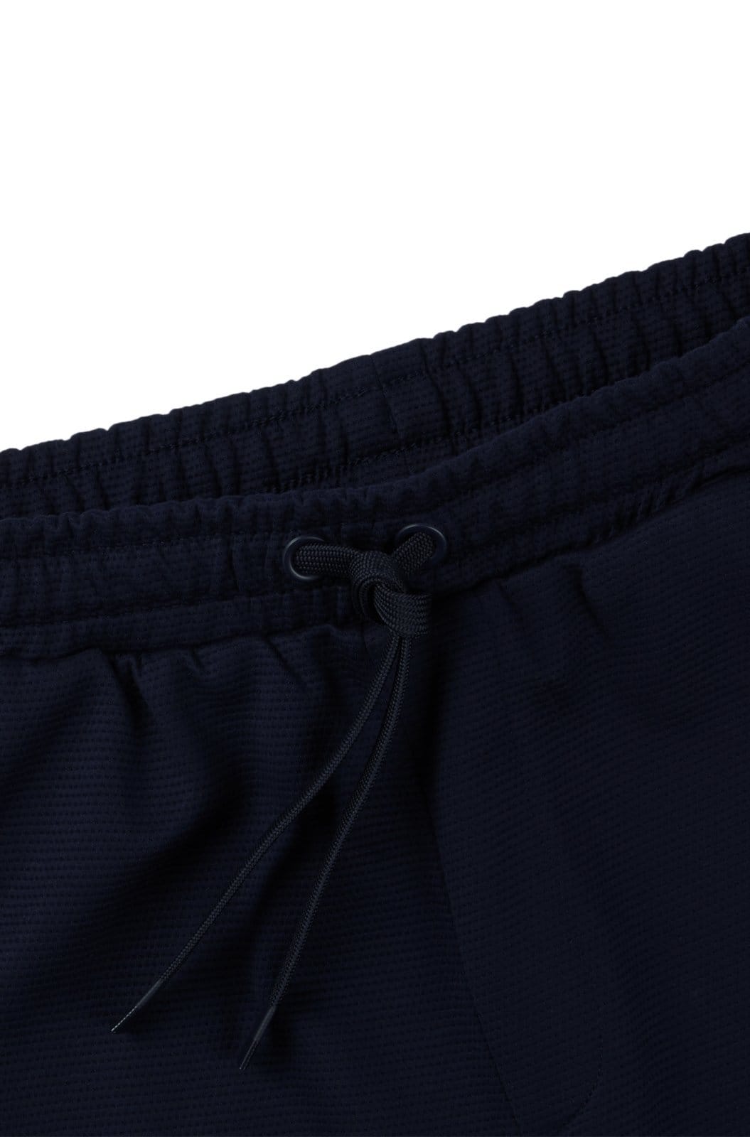 Calças De Moletom De Corte Descontraído Com Logo Em Efeito Espelhado Azul-Marinho - EEGG - 2