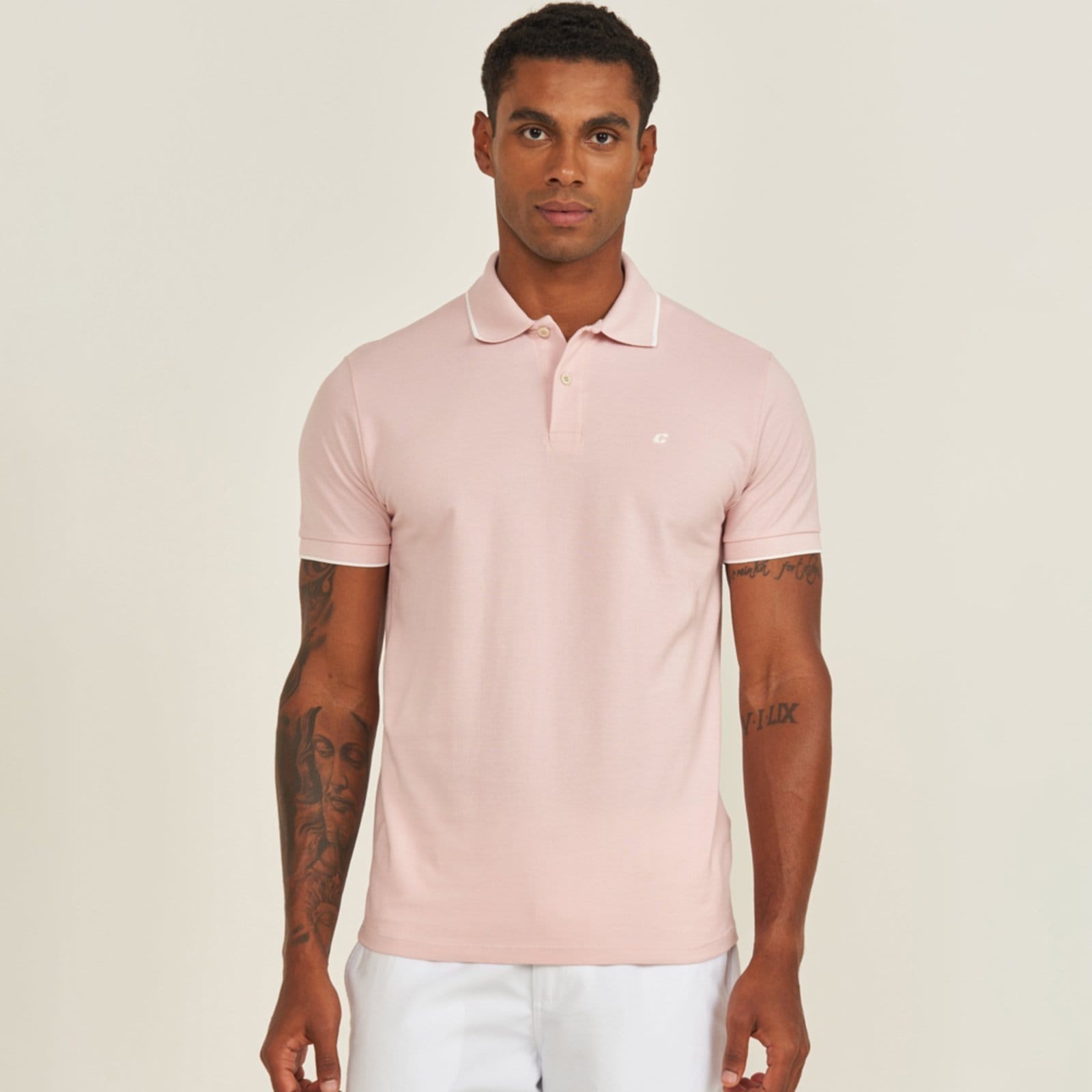 Camisa Polo Colcci One Logo Ve26 Masculino