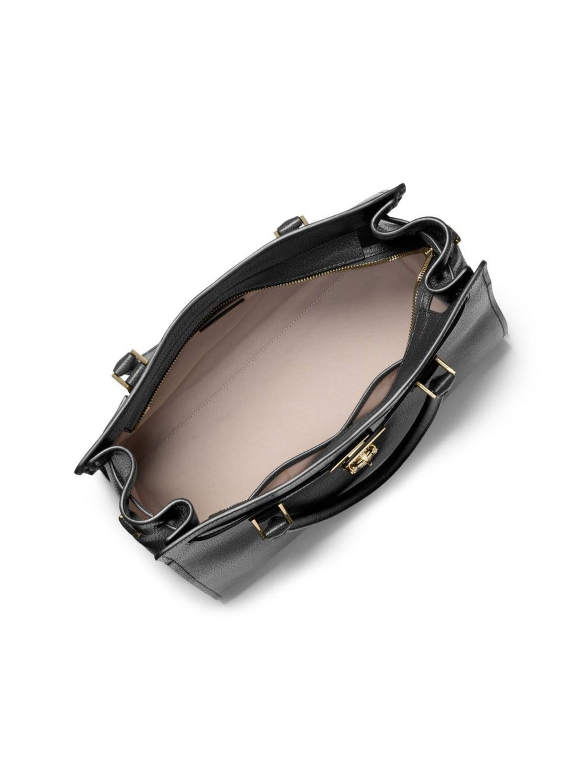 Vista 2 Bolsa Tiracolo Hamilton Moderne Grande Em Couro 30F5GNXS3L001 Michael Kors preto