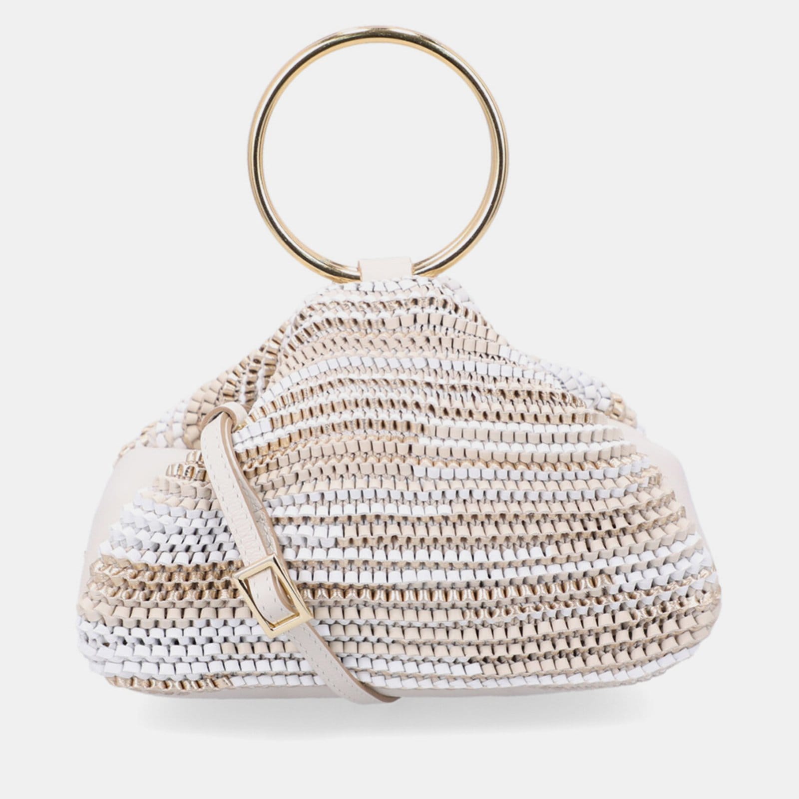 Bolsa Clutch Pequena Tear Luz da Lua - 2000332 Luz Da Lua Off-white