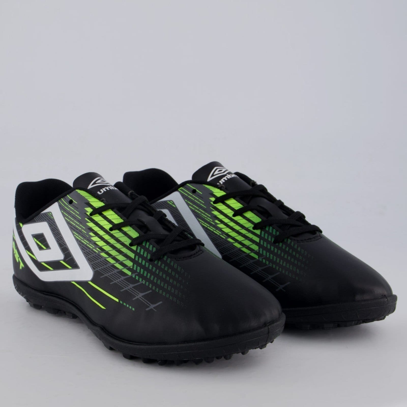 Chuteira Umbro Blast Society Preta e Amarela - 2