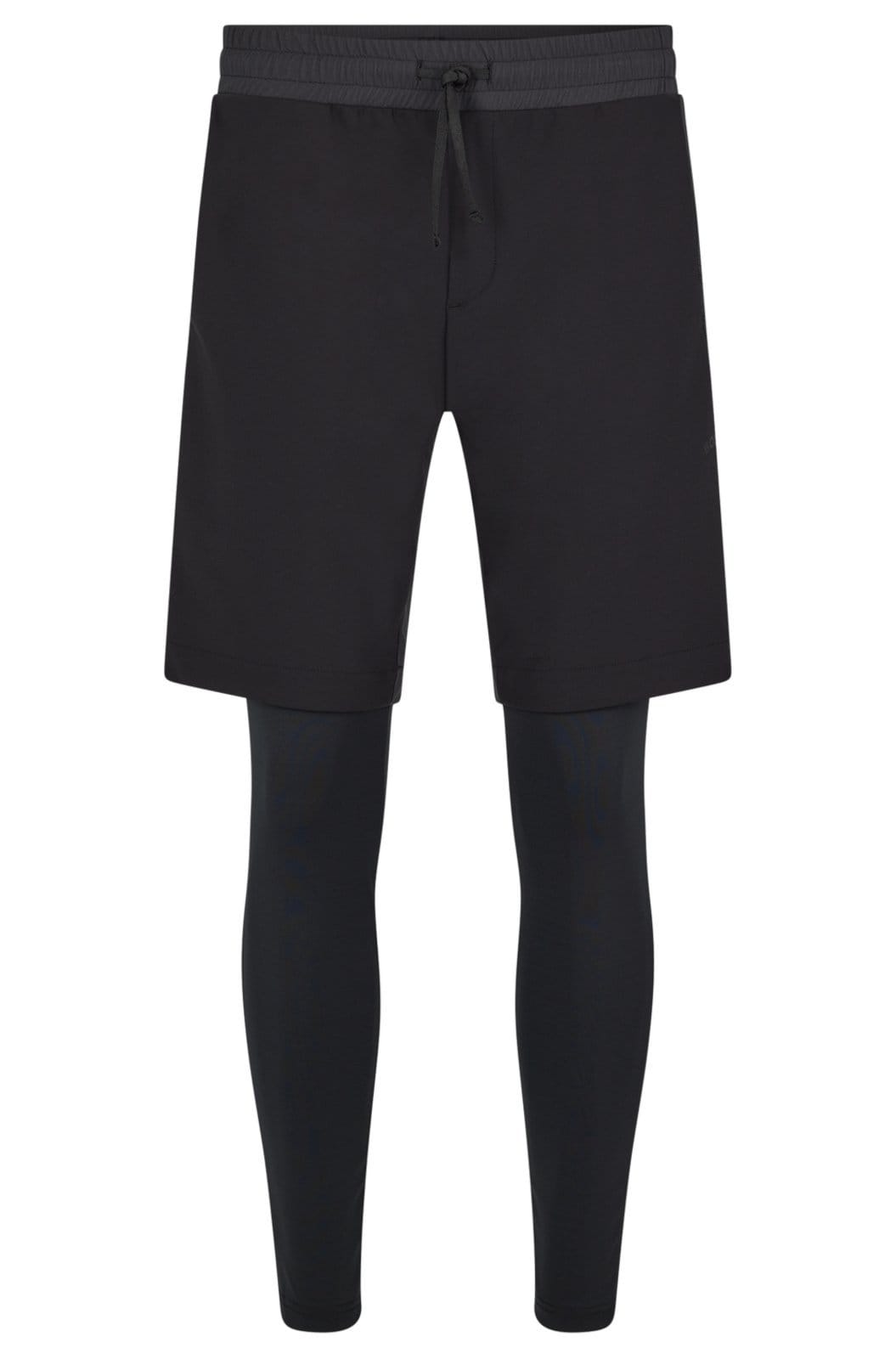 Leggings De Corrida Slim Fit Com Shorts Integrados