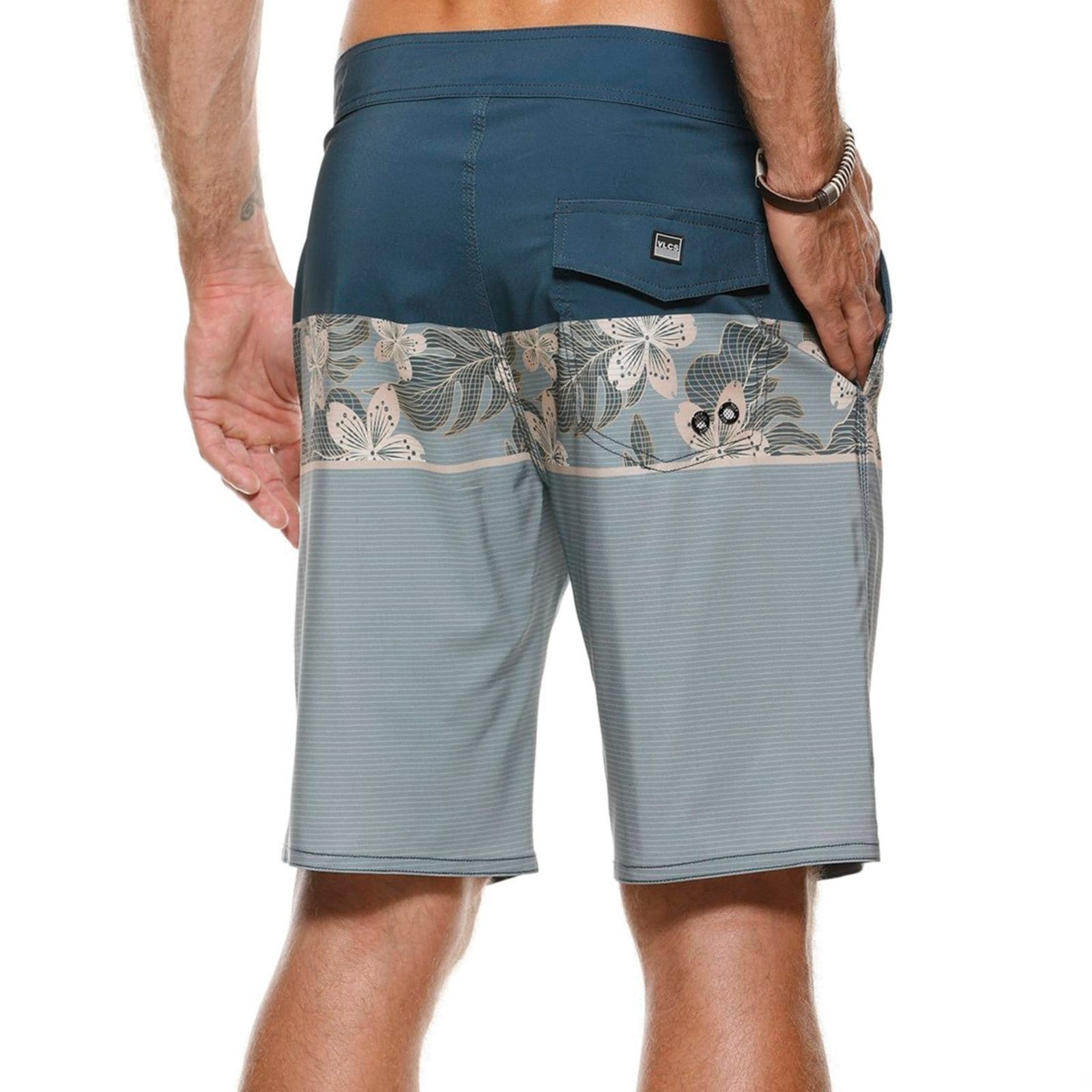 Vista 2 Bermuda Agua Masculina Tactel Elastano VLCS VLCS VIOLAÇÕES cinza