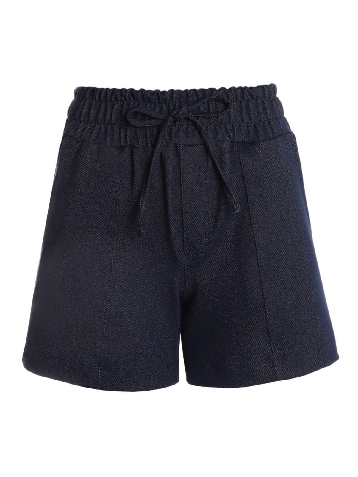 Short Malha Jeans Autentique Feminina MARINHO