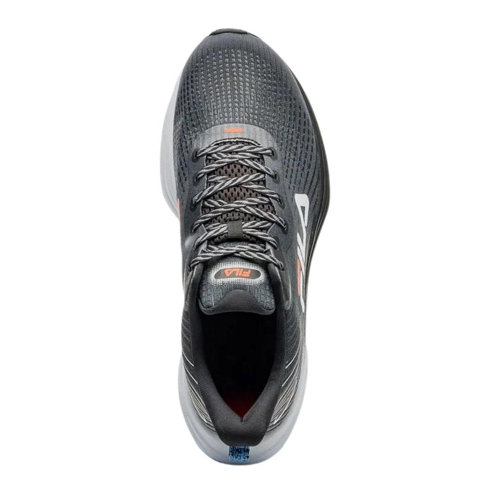 Vista 2 Tenis Fila Racer Curve 2 Masculino Preto Fila cinza
