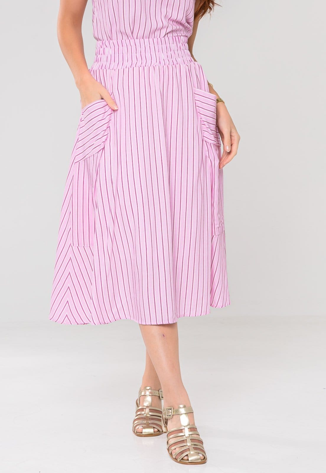 Saia Aura Laís Listrado Luzente