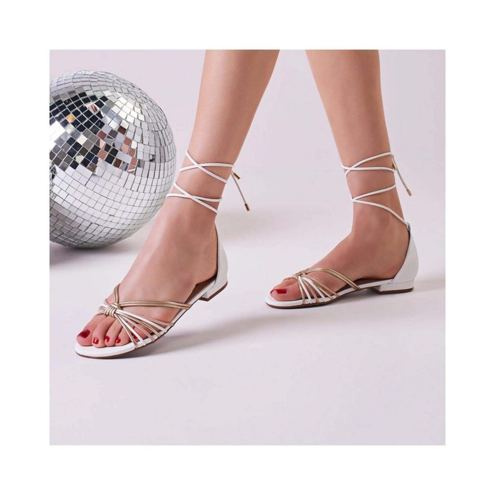 Vista 2 Rasteira Tabita 2643852 Tabita branco