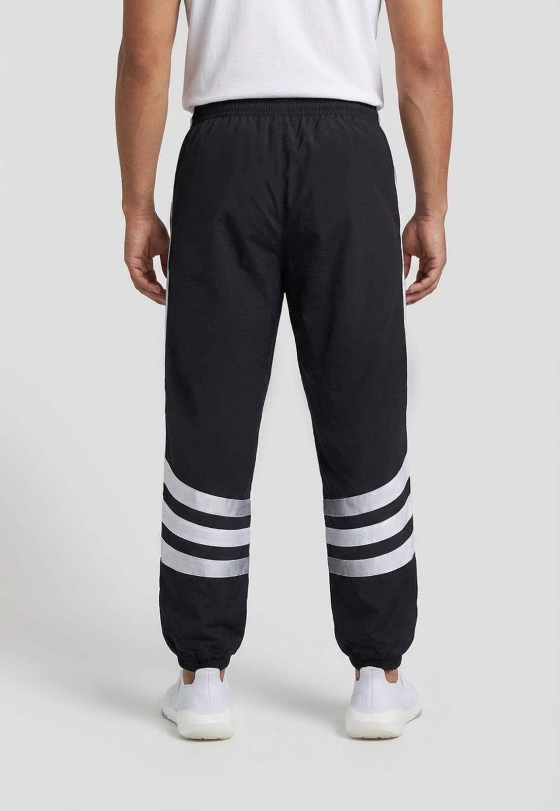 Vista 2 Calça Masculina adidas Originals Santiago TP Preta adidas Originals preto