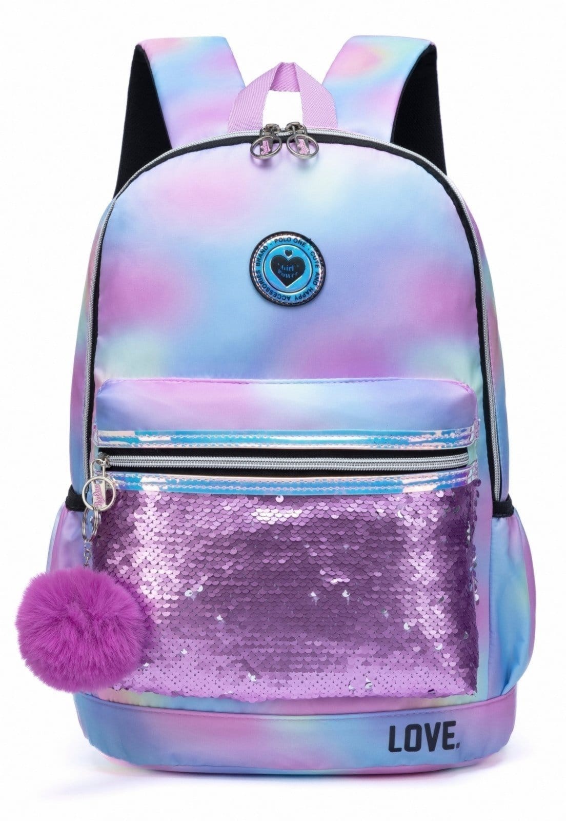 Mochila Polo One Escolar Reforçada Chaveiro