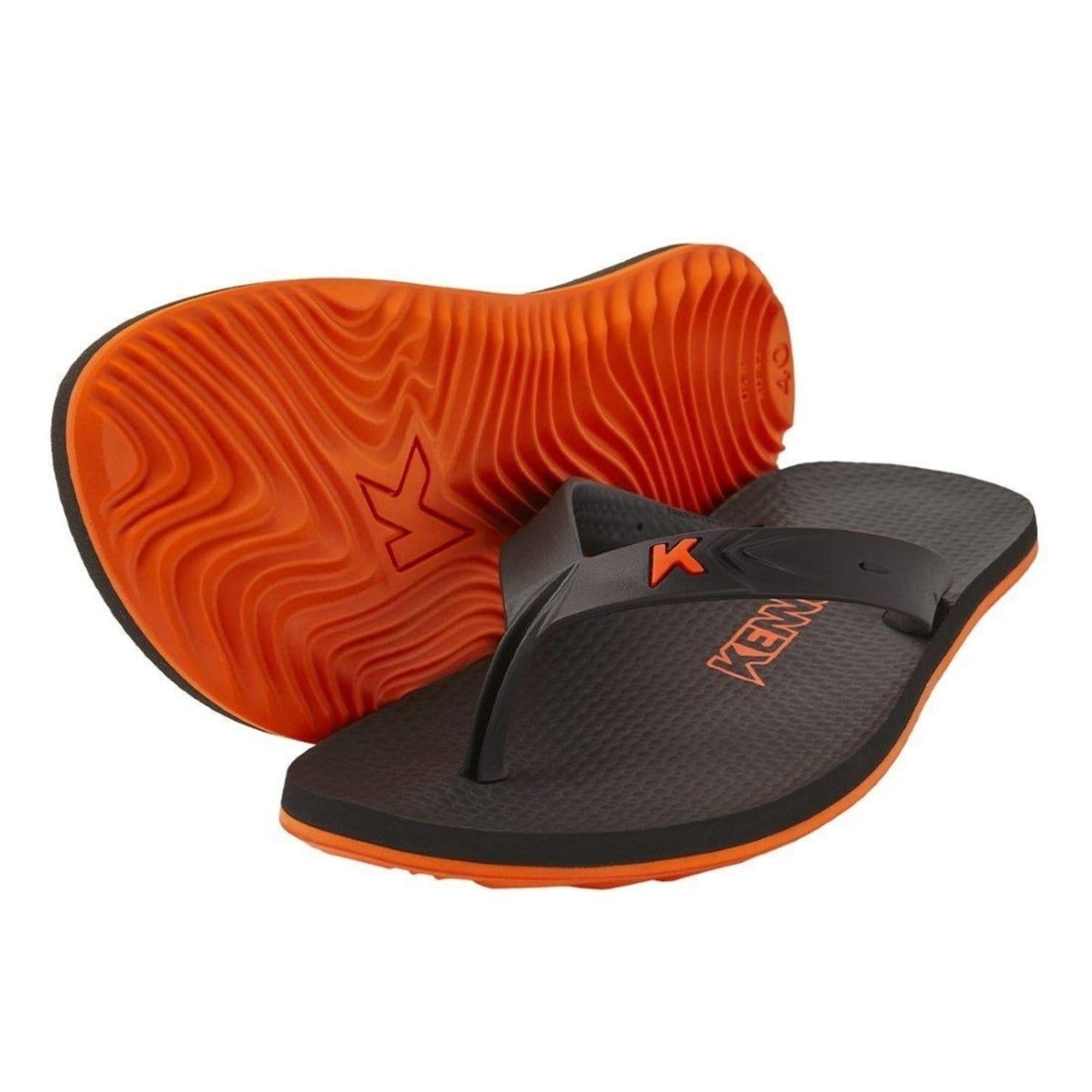 Vista 2 Chinelo Masculino Kenner DGX Summer Kenner laranja