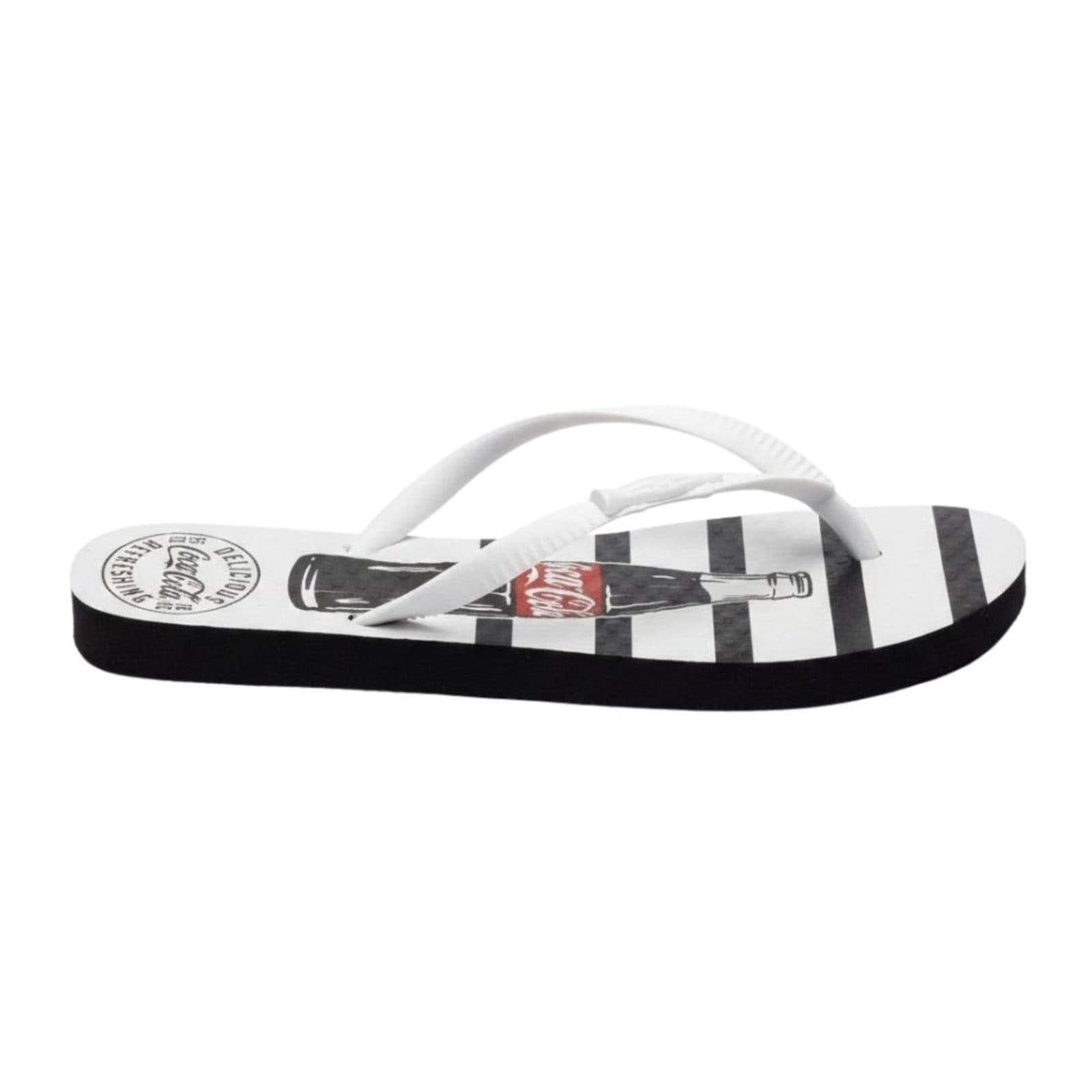 Vista 2 Chinelo Coca Cola Delicious Feminino Coca-Cola preto