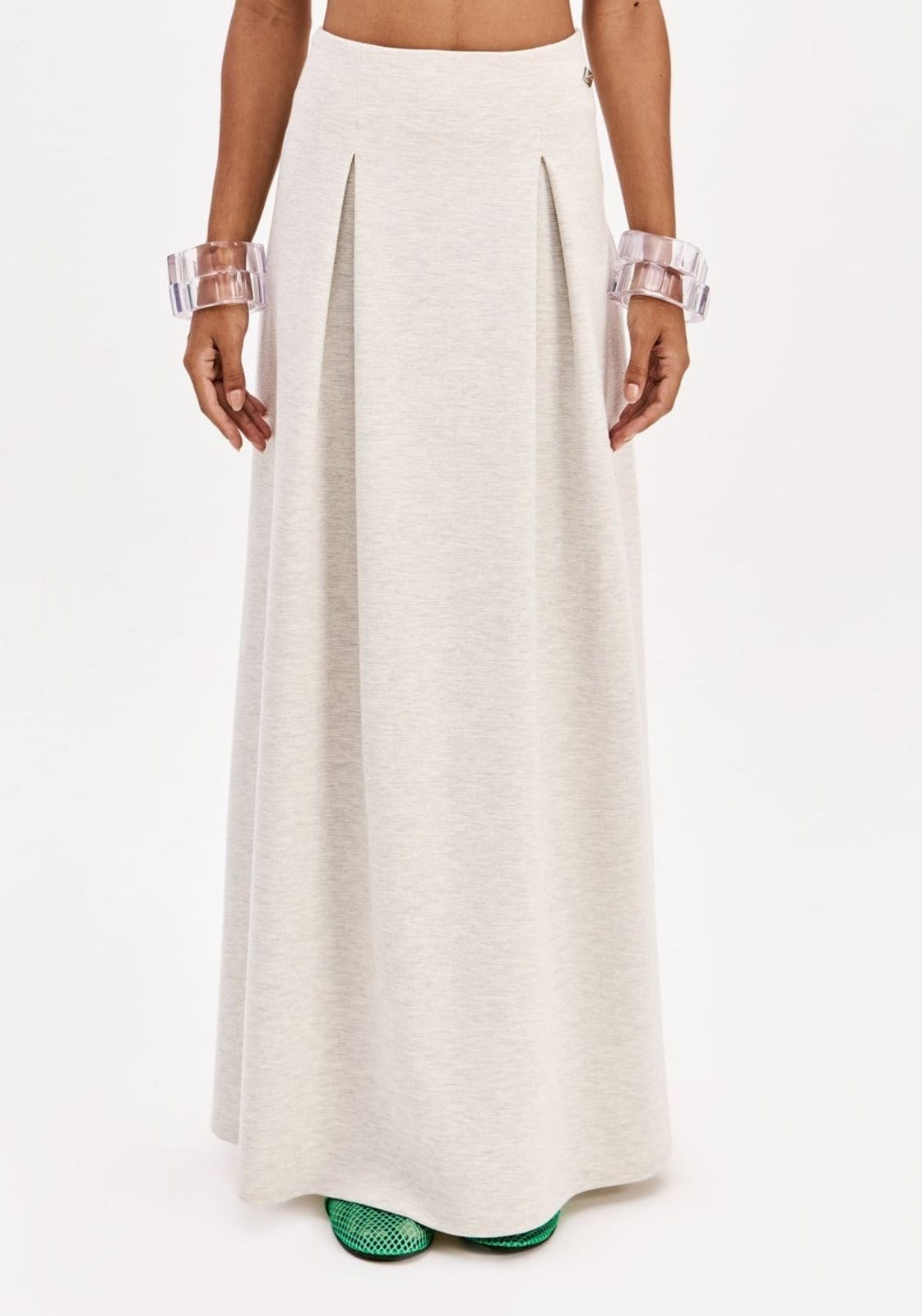 Saia Super Midi Cintura Alta - 2