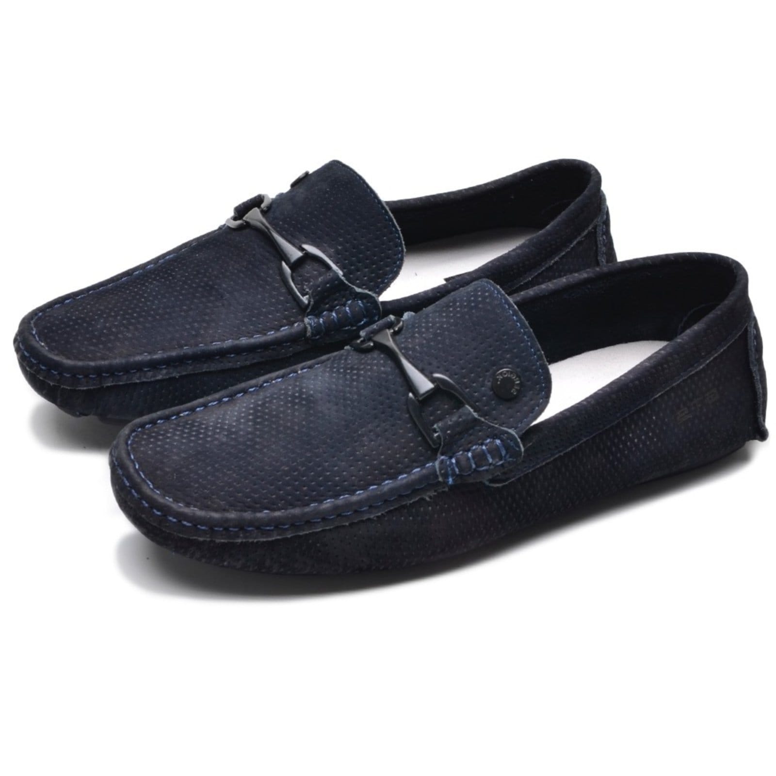 Vista 2 Mocassim Driver GTS Solarium Nobuck GTS azul marinho