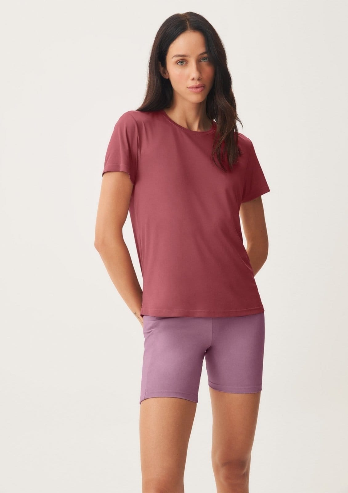 Camiseta Esportiva Básica Feminina Proteção UV Hering