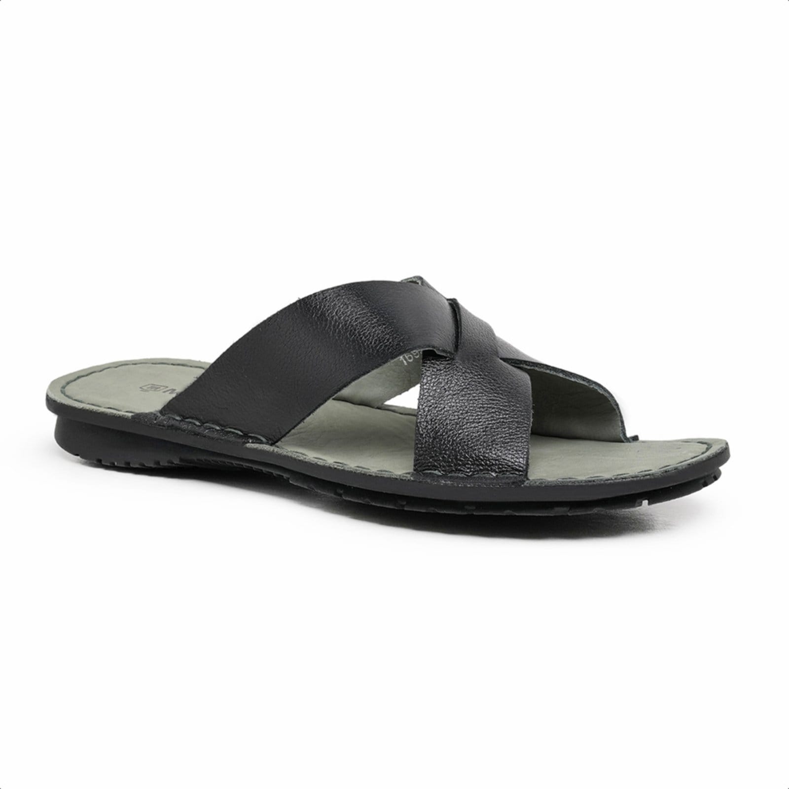 Chinelo Conforto Malbork Couro Palmilha De Couro 48103P