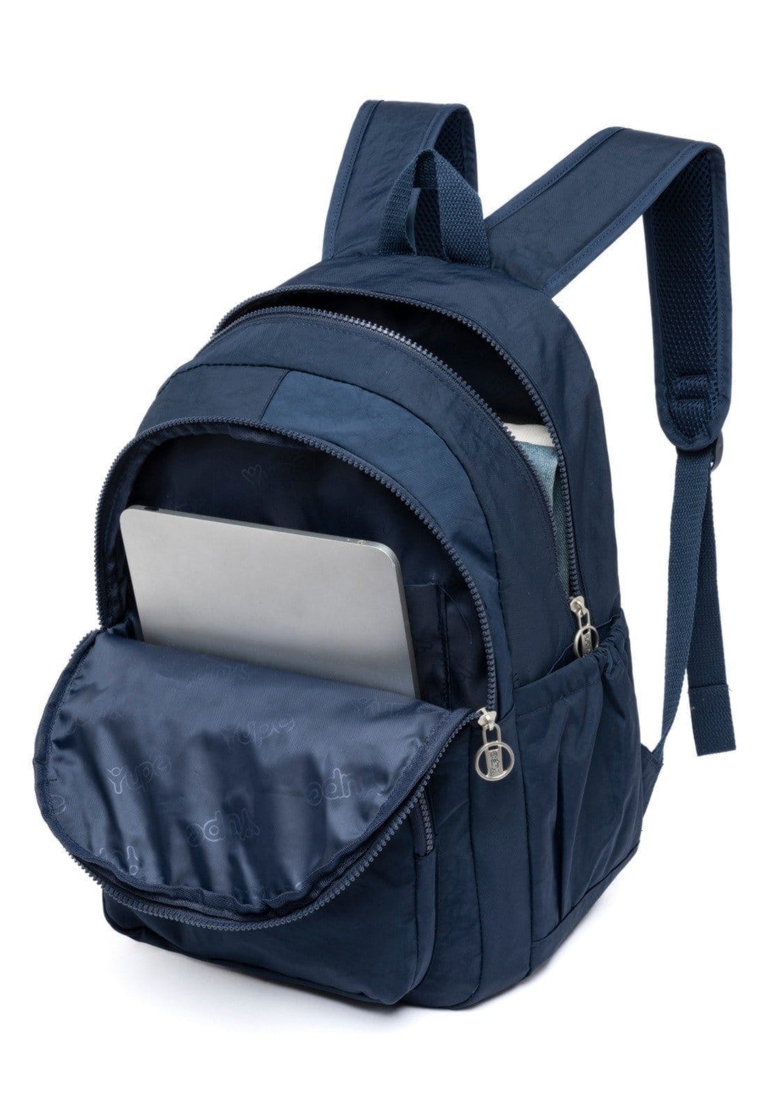 Vista 2 Infantil - Mochila Yupe Bolsa Feminina Casual Escolar Espaçosa Resistente YUPE azul marinho