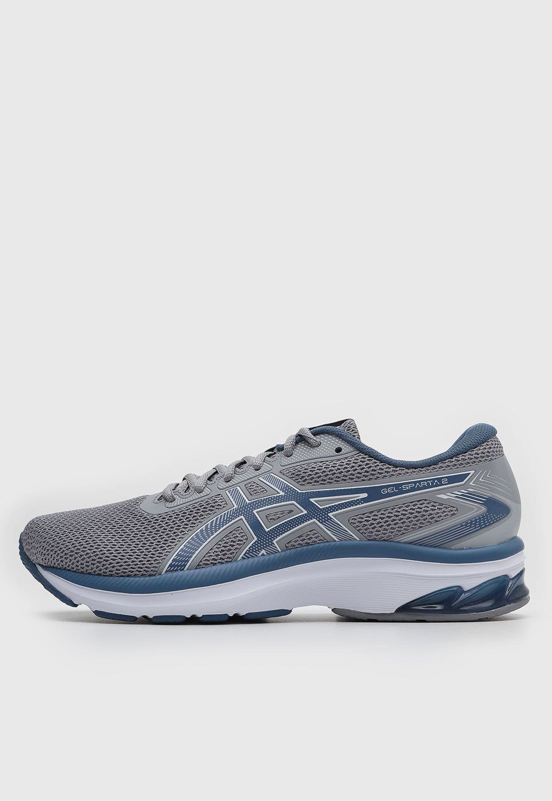Tênis Masculino Asics Gel-Sparta 2 Cinza e Azul