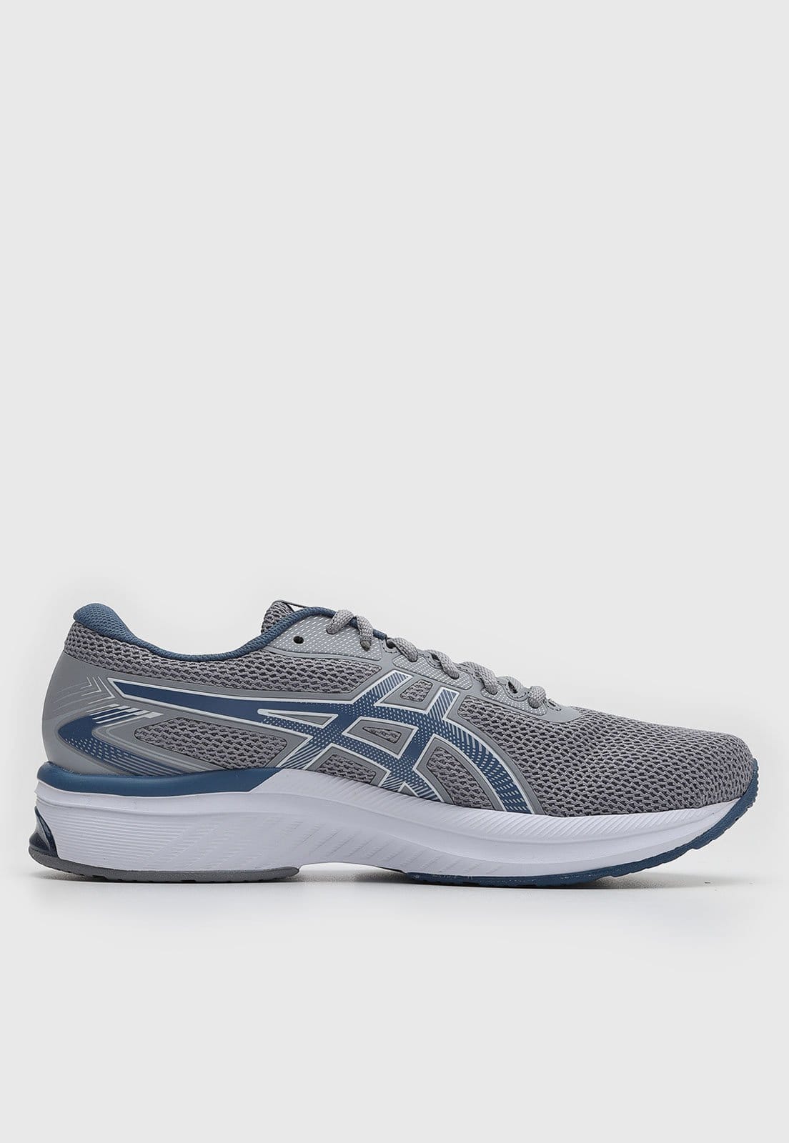Vista 2 Tênis Masculino Asics Gel-Sparta 2 Cinza e Azul ASICS cinza azul