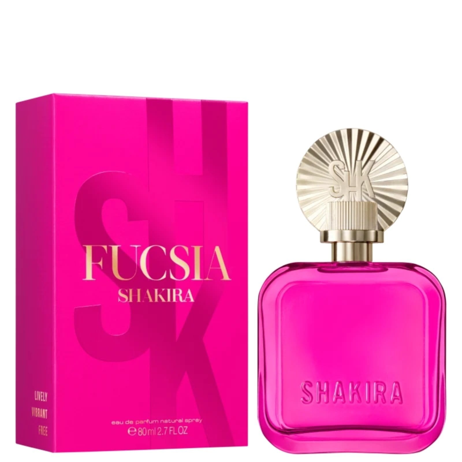 Vista 2 Fucsia Shakira Eau De Parfum - Perfume Feminino Shakira unico fucsia