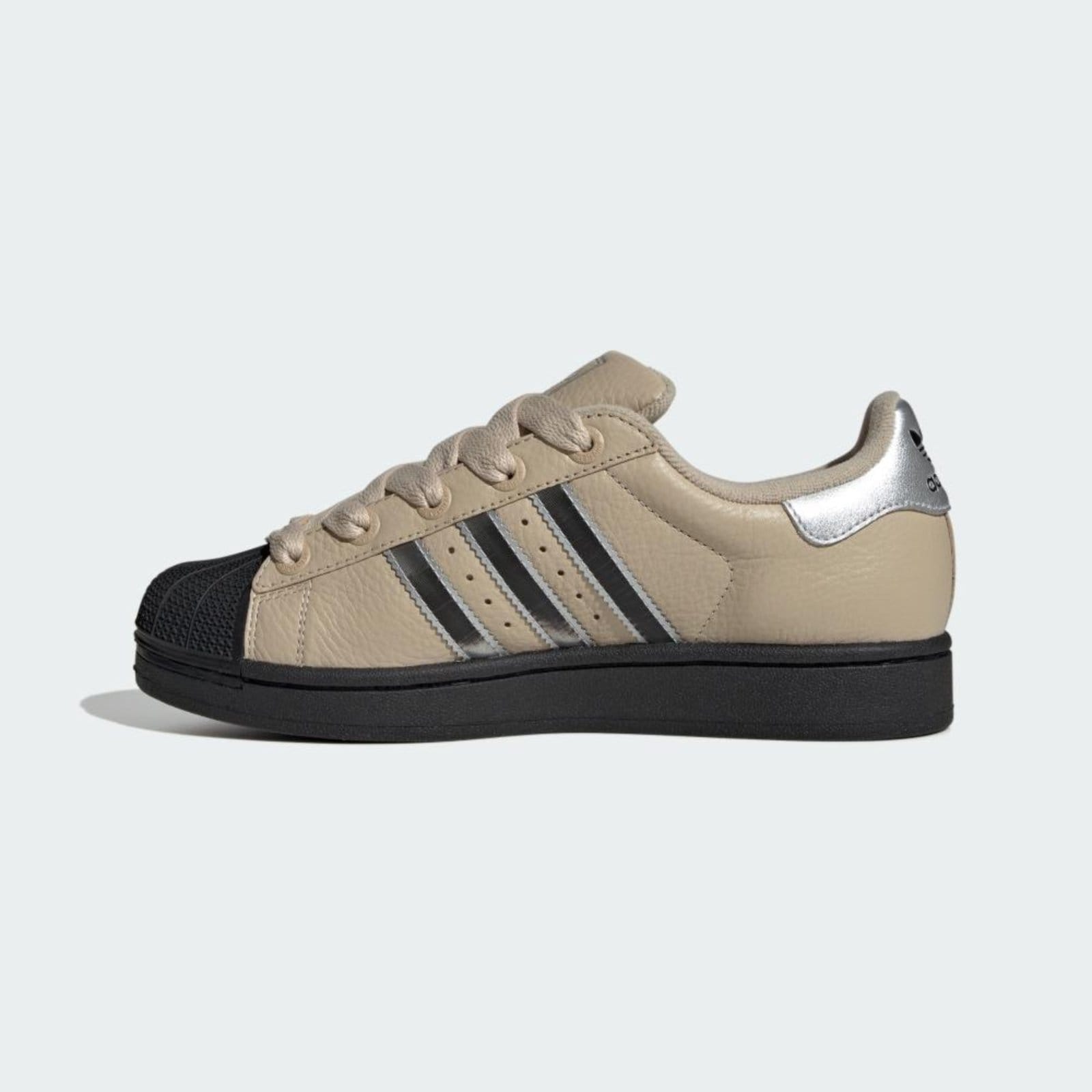 Vista 2 Tênis Superstar II Adidas bege