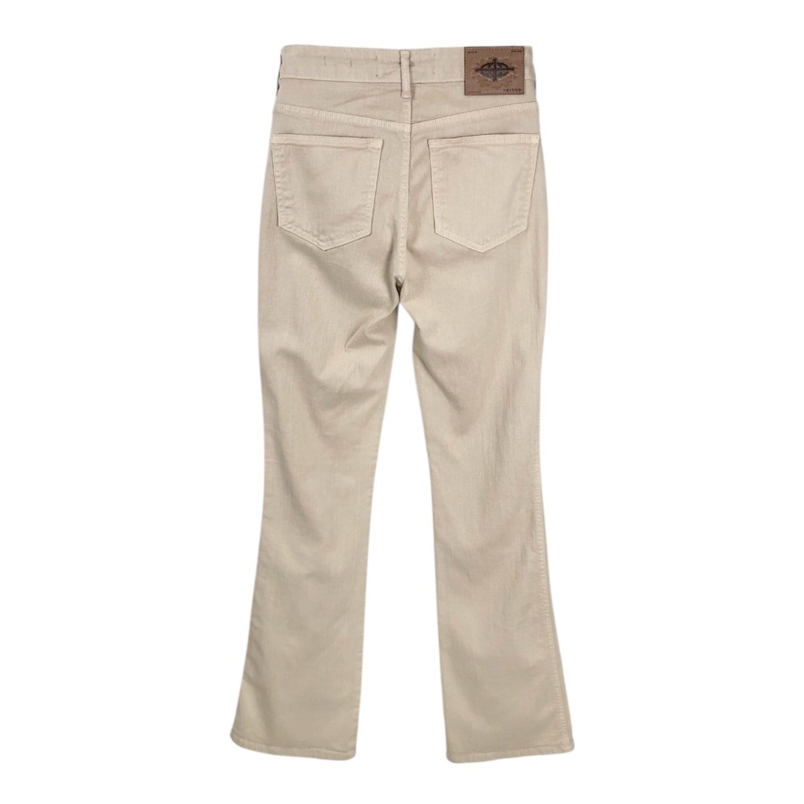 Vista 2 Calça Sarja Camila Triton Daisy Triton bege