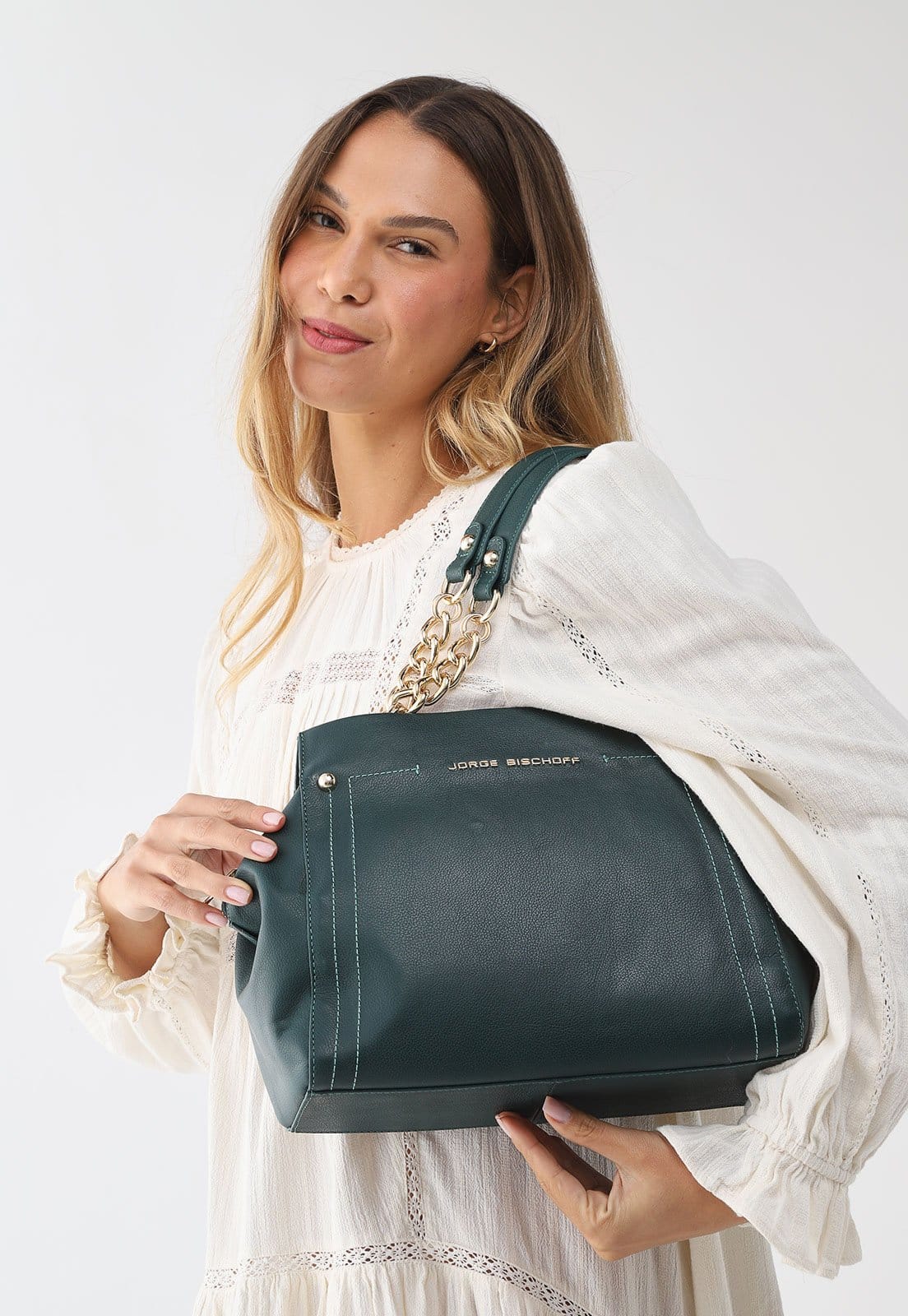 Bolsa Feminina Jorge Bischoff Corrente