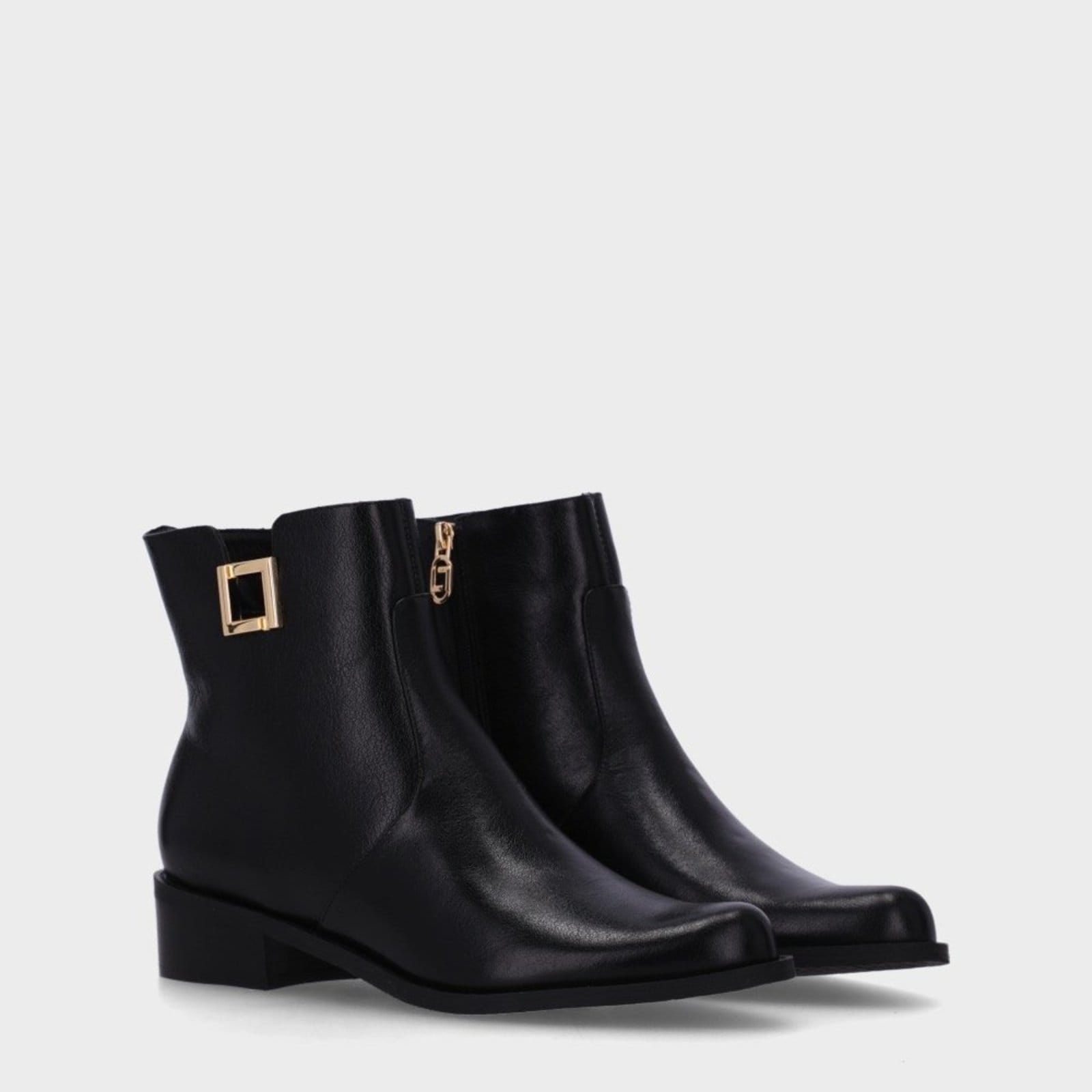 Vista 2 Bota Cano Curto Luz da Lua - 52460030 Luz Da Lua Luz Da Lua preto