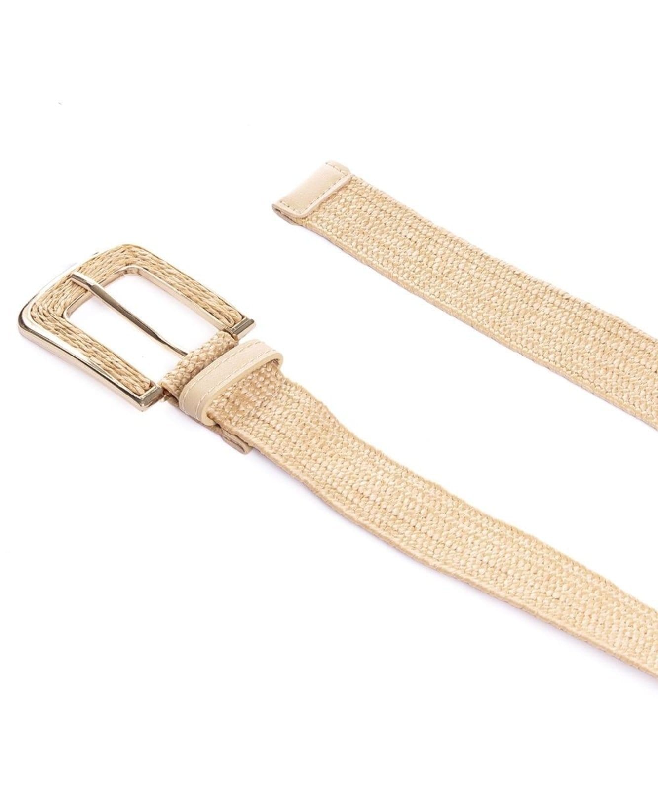 Cinto Elástico Feminino Pixolé Bege - 2